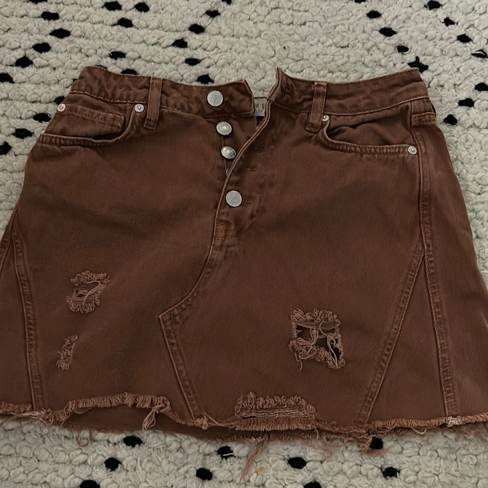 Free people mini skirt in great conditon